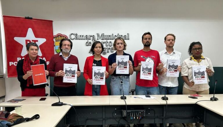 Bancada do PT apresenta balanço dos 100 dias do segundo mandato de Sebastião Melo na capital